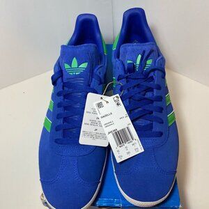Adidas Gazelle Originals Men’s 10.5 Blue/Green – New With Tags